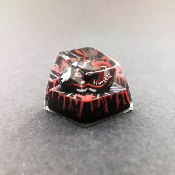 Venom keycap Cherry MX keycap 1u keycap, Mechanical keyboard - Picture 5 of 8
